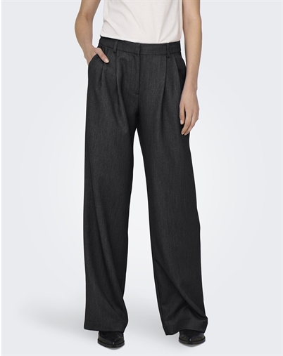 Only - ONLHattie HW Pleat Bukser - Black